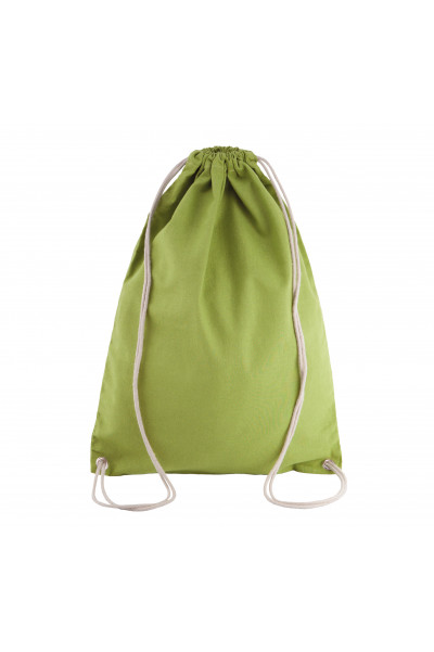 SAC A DOS EN COTON AVEC CORDELETTES COULEURS