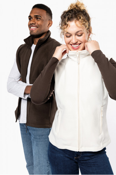 Bodywarmer micropolaire homme