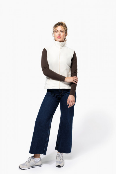 Bodywarmer micropolaire femme