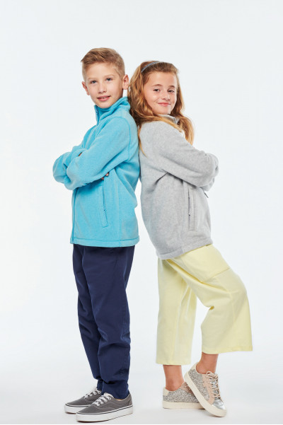 Veste micropolaire zippée enfant