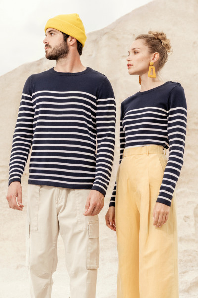 Pull marin homme