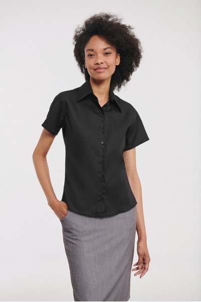 Chemise femme manches courtes Non Iron - moderne Manches courtes