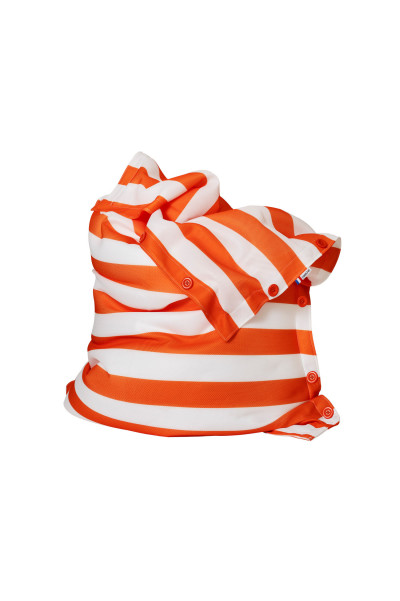 POUF XXL à rayures Ameublement Contemporain Exterieur