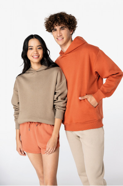 Sweat-shirt écoresponsable à capuche oversize unisexe